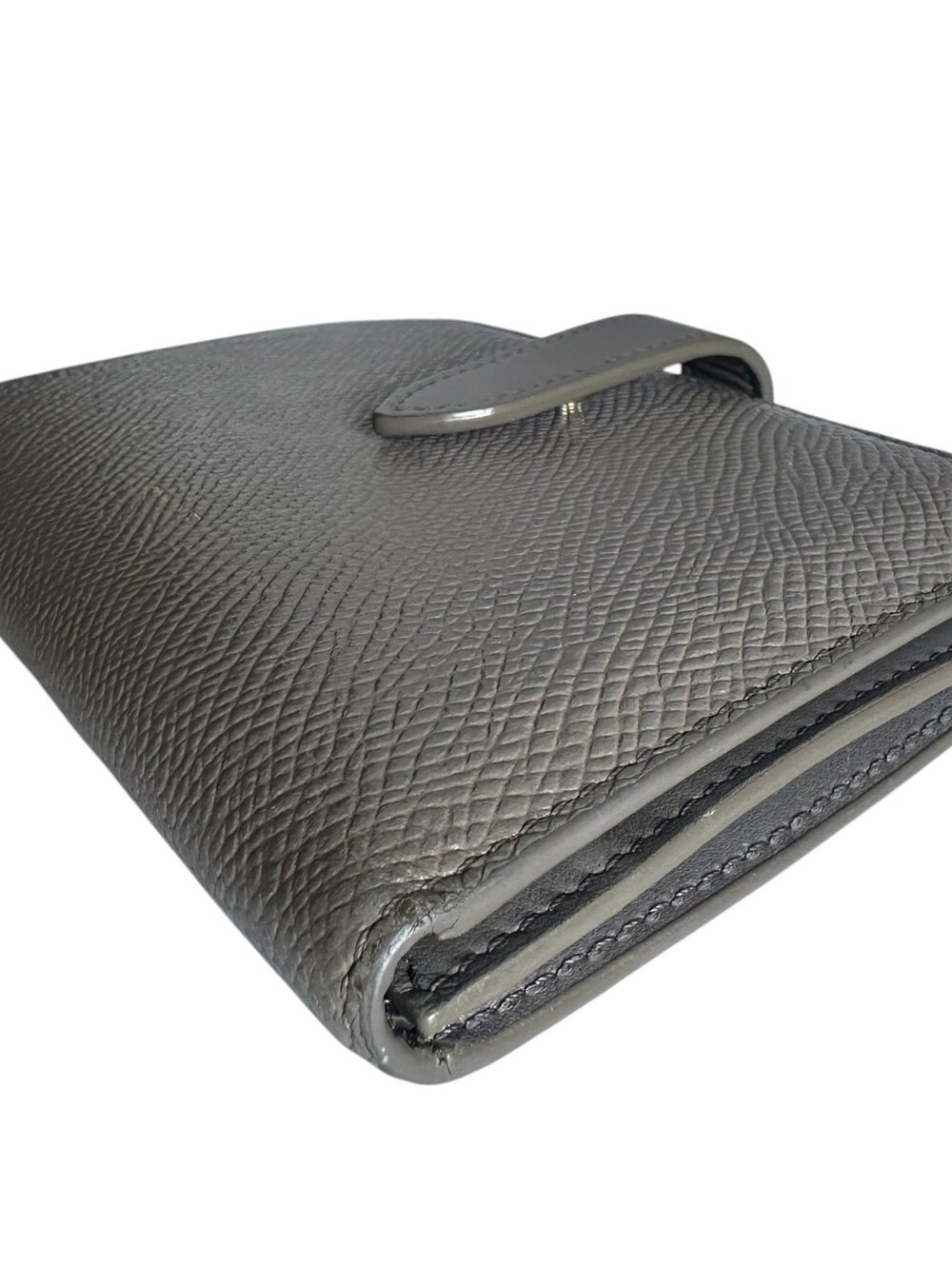 Celine Medium Strap Wallet Pebble Grained Calfskin Leather Wallet  Box Dust Bag - Picture 7 of 13